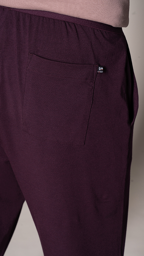 Luxe-Soft Knit Pyjamas Potent Purple