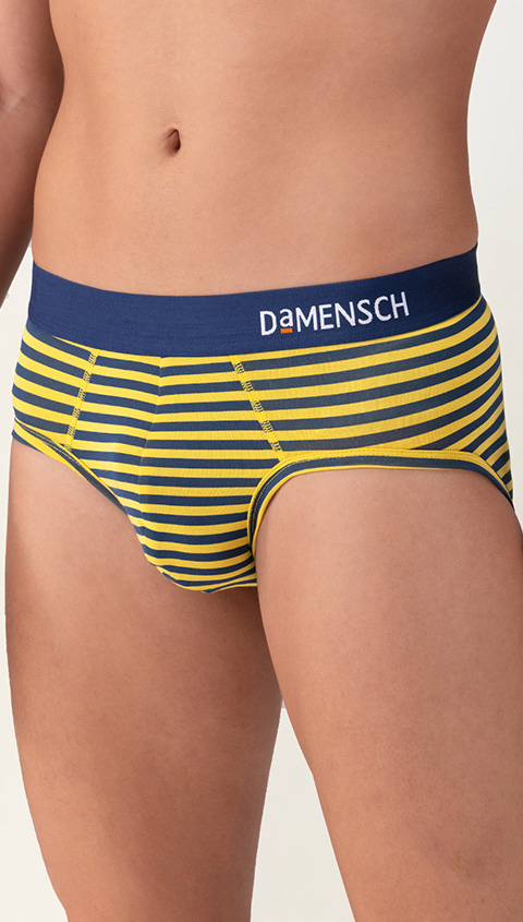 Deo-Soft Briefs Native Yellow