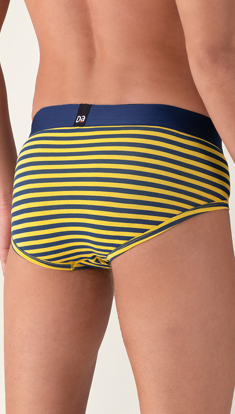 Deo-Soft Briefs Native Yellow